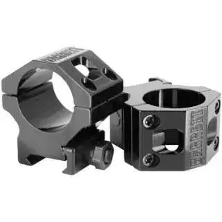 Barrett 13323 Zero-Gap Rings Quick Detach Picatinny 30mm High Black Anodized
