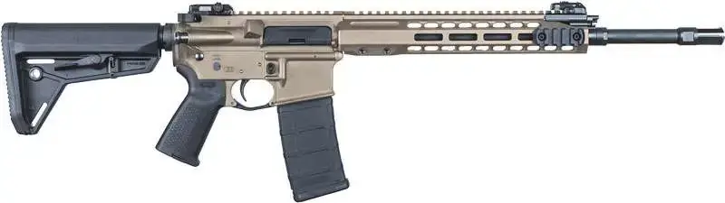 Barrett 16983 REC7 Carbine 5.56x45mm NATO 16" 30+1 Flat Dark Earth Cerakote Black 6 Position Stock Black Polymer Grip
