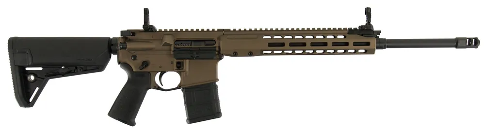 Barrett 17097 REC7 DMR 5.56x45mm NATO 18" 30+1 Burnt Bronze Cerakote Black 6 Position Stock Black Polymer Grip