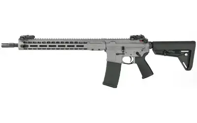 Barrett 17121 REC7 DI Carbine 5.56x45mm NATO 16" 30+1 Tungsten Gray Cerakote Black 6 Position Stock Black Polymer Grip