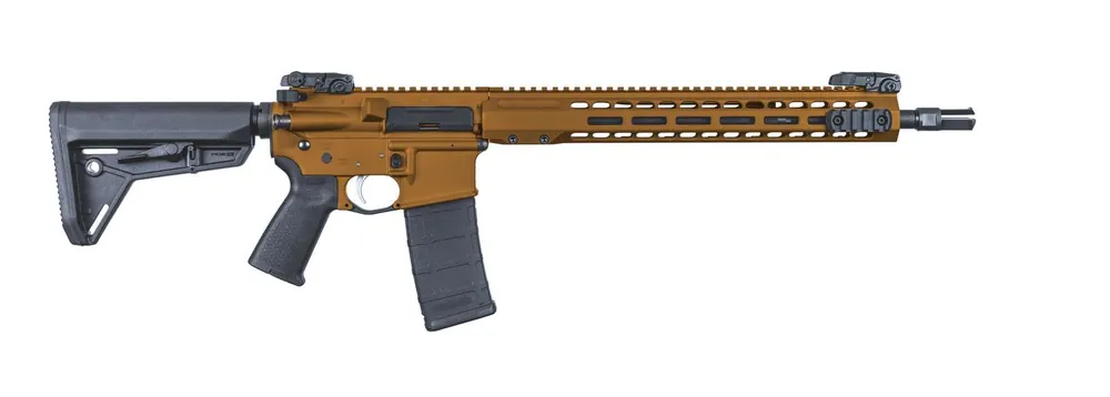 Barrett 17125 REC7 DI Carbine 5.56x45mm NATO 16" 30+1 Burnt Bronze Cerakote Black 6 Position Stock Black Polymer Grip