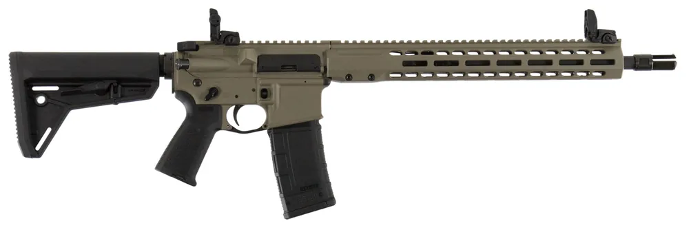 Barrett 17179 REC7 DI Carbine 300 Blackout 16" 30+1 Flat Dark Earth Cerakote Black 6 Position Stock Black Polymer Grip