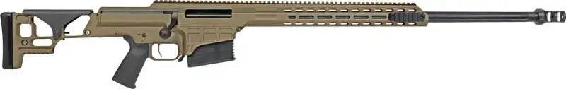 Barrett 18511 MRAD 300 Win Mag 26" 10+1 Black Cerakote Black Fixed w/Adjustable Comb Stock Black Polymer Grip