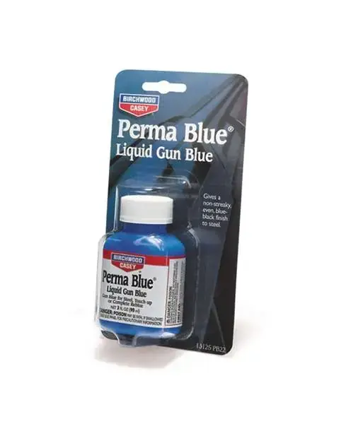 Birchwood Casey 13125 Perma Blue Liquid Gun Blue 3 oz Jar