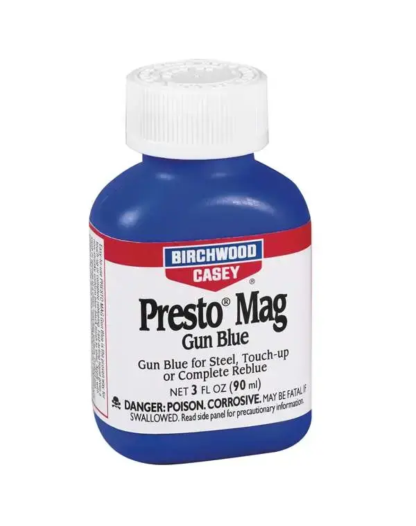 Birchwood Casey 13525 Presto Mag Liquid Gun Blue 3 oz Jar