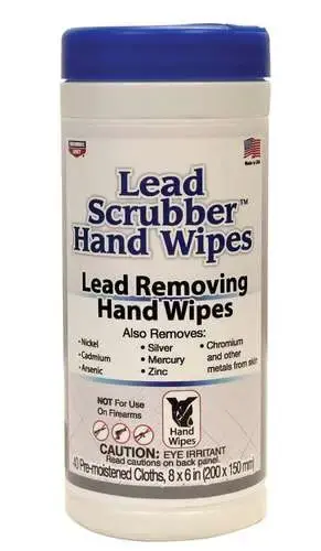 Birchwood Casey 32440 Lead Scrubber Hand Wipes 40 Per Pack