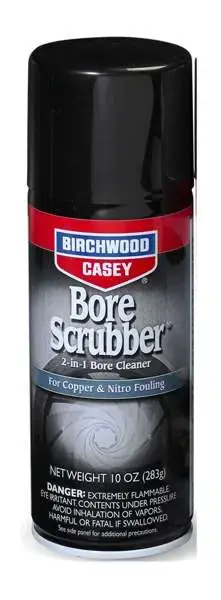 Birchwood Casey 33640 Bore Scrubber 2-in-1 Cleaner 10 oz Aerosol