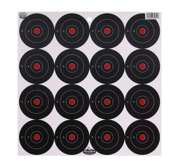 BC DIRTY BIRD 3 ROUND TARGET 100 SHEET