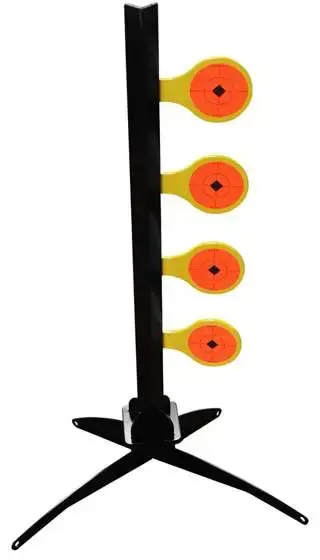 Birchwood Casey 47421 World of Targets Dueling Tree Yellow Paddle w/Orange Target Steel