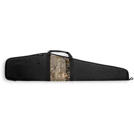 Bulldog BD210 Camo Panel Rifle Case 48" Black w/Realtree AP Panel Nylon Scoped Rifle