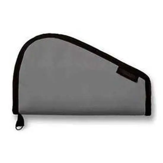 Bulldog BD610 Pistol Rug Small 12" Gray w/Black Trim Handgun Nylon