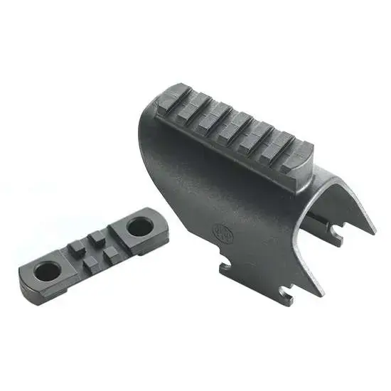 Beretta USA E00270 Cx4 Storm Bottom & Side Rail Kit Black Polymer