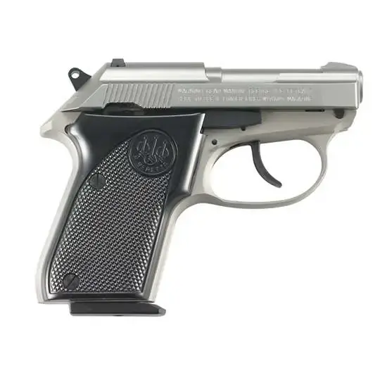 Beretta USA J320500CA 3032 Tomcat 32 ACP 2.40" 7+1 Stainless Steel Slide Black Polymer Grip