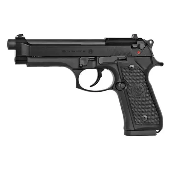 Beretta USA J90A1M9F18 M9 22 LR 5.30" 10+1 Black Bruniton Steel Slide Black Aluminum Checkered Grip