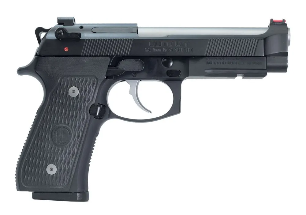 Beretta USA J92G9LTT 92G Elite LTT 9mm Luger 4.70" 10+1 Black Bruniton Steel Slide Black Polymer Grip