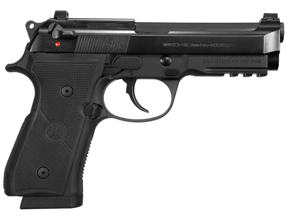 Beretta USA J92QR920 92X Centurion 9mm Luger 4.25" 10+1 (3) Black Bruniton Steel Slide Black Checkered Polymer Grip (USA Made)