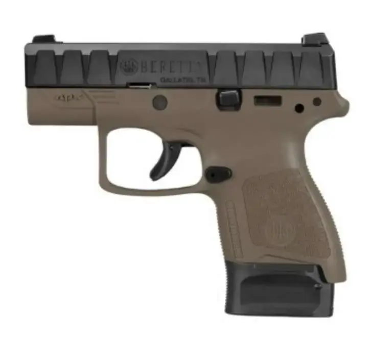 Beretta USA JAXN92005 APX Carry 9mm Luger 3" 6+1,8+1 Matte Blued Steel Slide Flat Dark Earth Polymer Grip