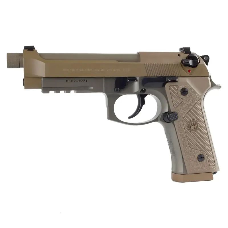 Beretta USA JS92M9A3 M9A3 9mm Luger 5" 10+1 Flat Dark Earth Steel Slide Flat Dark Earth Polymer Grip (USA Made)
