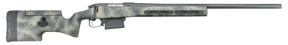 Bergara Rifles Premier Ridgeback 28 Nosler 5+1 26" Woodland Camo Grayboe Ridgeback w/Adjustable Cheek Stock Black Graphite Cerakote Right Hand