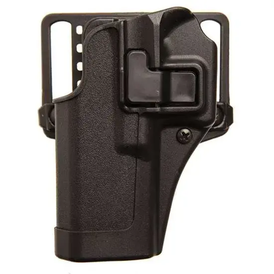 Blackhawk 410520BKL Serpa CQC Concealment Black Matte Polymer OWB 2" S&W J Frame Left Hand