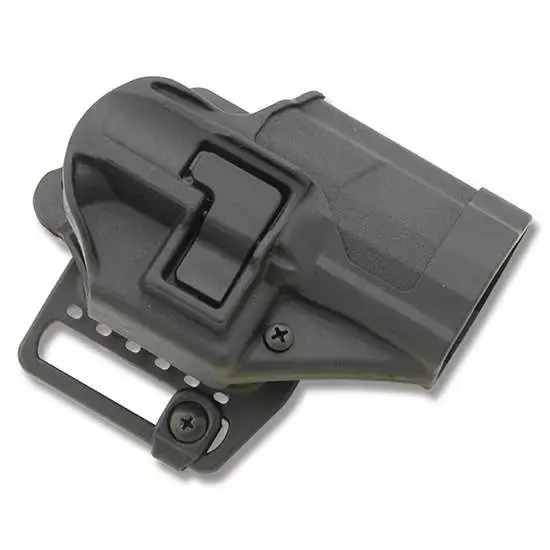 Blackhawk 410524BKR Serpa CQC Concealment Black Matte Polymer OWB Walther P99 Right Hand
