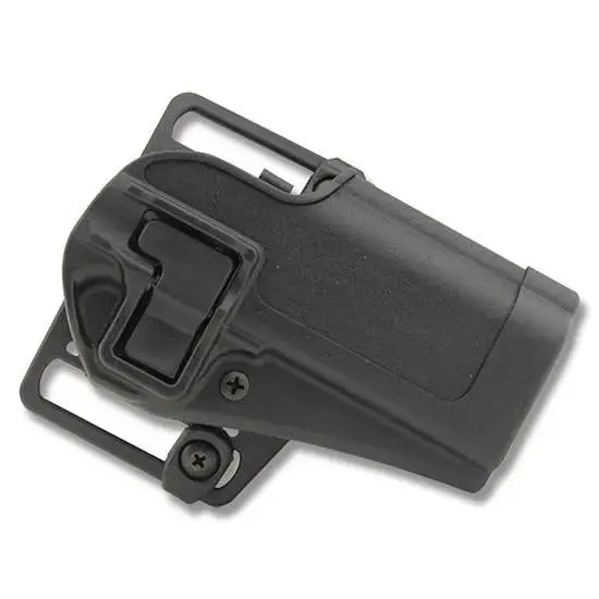Blackhawk 410542BKR Serpa CQC Concealment Black Matte Polymer OWB 1911 Commander Right Hand