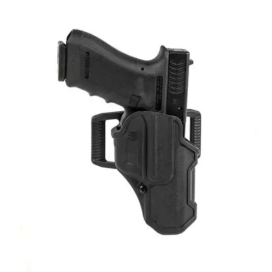 Blackhawk 410759BKR T-Series L2C Black Matte Polymer OWB S&W M&P Shield 9,40 Right Hand