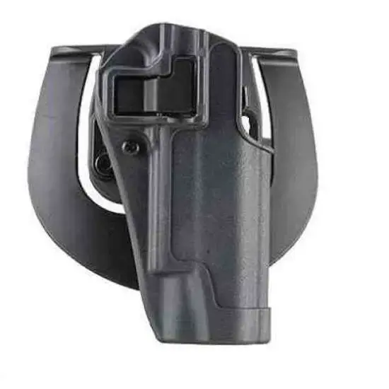 Blackhawk 413501BKR Serpa Sportster Gray Polymer OWB Fits Glock 26,27,33 Right Hand
