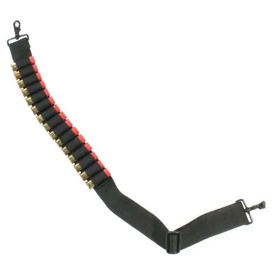 Blackhawk 43SS15BK Shotgun Shell Sling 2" W Adjustable Two-Point Black Nylon Webbing