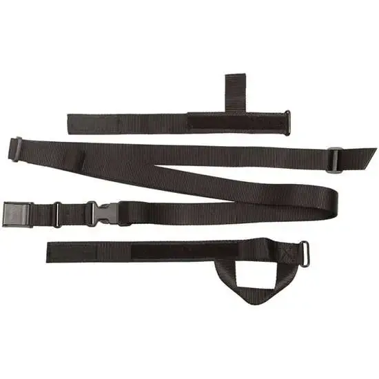 Blackhawk 70GS17BK Universal Swift Sling 1.25" W Three-Point Black Nylon Webbing for Rifle/Shotgun