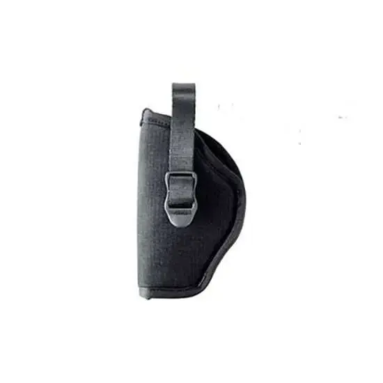 Blackhawk 73NH07BKL Hip Holster OWB LH 3.5-4.5" Lg Auto, Open End Nylon Black