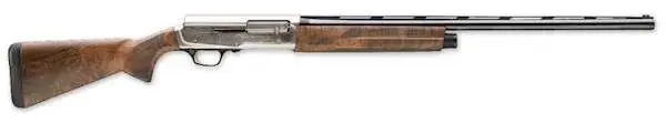 Browning 0118203005 A5 Ultimate 12 Gauge 26" 4+1 3" Satin Silver Gloss Oil Turkish Walnut Stock Right Hand