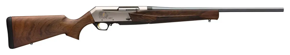 Browning 031047248 BAR MK3 270 WSM 3+1 23" Oiled Turkish Walnut Stock Matte Nickel Right Hand