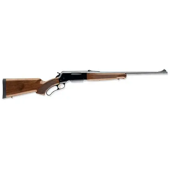 Browning 034009116 BLR Lightweight 7mm-08 Rem 4+1 20" Gloss Black Walnut Fixed w/Pistol Grip Stock Polished Black Right Hand