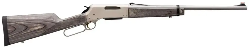 Browning 034015126 BLR Lightweight 81 Takedown 30-06 Springfield 4+1 22" Satin Gray Laminate Stock Matte Nickel Right Hand