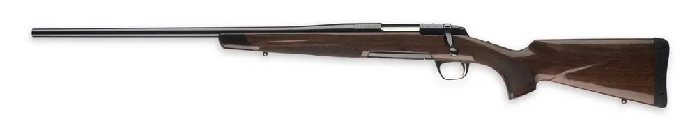 Browning 035253227 X-Bolt Medallion 7mm Rem Mag 3+1 26" Gloss Black Walnut Stock Polished Blued Left Hand