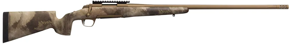 Browning 035395246 X-Bolt Hells Canyon Speed Long Range 300 WSM 3 26" Burnt Bronze Cerakote Burnt Bronze Fixed McMillan Game Scout Stock A-TACS AU Camo Right Hand