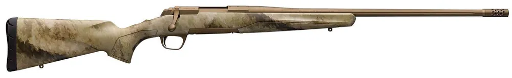 Browning 035475229 X-Bolt Hells Canyon Speed Suppressor Ready 300 Win Mag 3+1 26" Burnt Bronze Cerakote A-TACS AU Camo Fixed Stock Right Hand