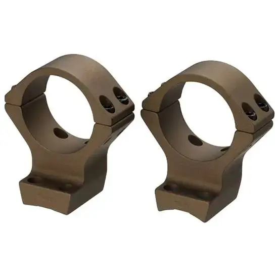 Browning 12531 Integrated Scope Mount System Browning X-Bolt w/X-Lock 2 Piece 1" Low Burnt Bronze Cerakote