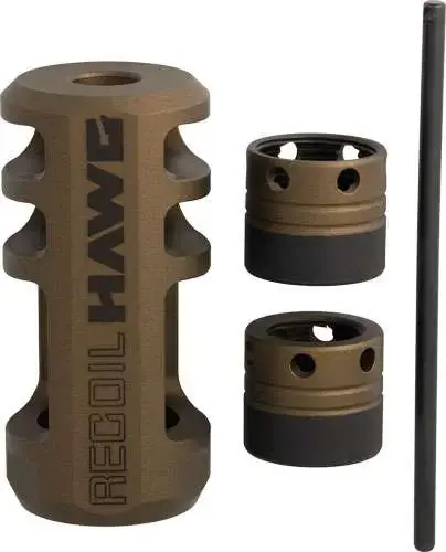 BRO RECOIL HAWG MUZZLE BRAKE BURNT BRONZE