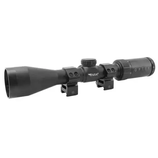 BSA HS39X40TB Optix Hunting Series 3-9x 40mm Obj 31.90-10.60 ft @ 100 yds FOV 1" Tube Matte Black Finish BDC-8