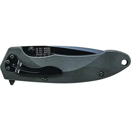S&W Knives SWAT Magic Folder 3.3" 4034 SS Blk Alum Hndl Blk