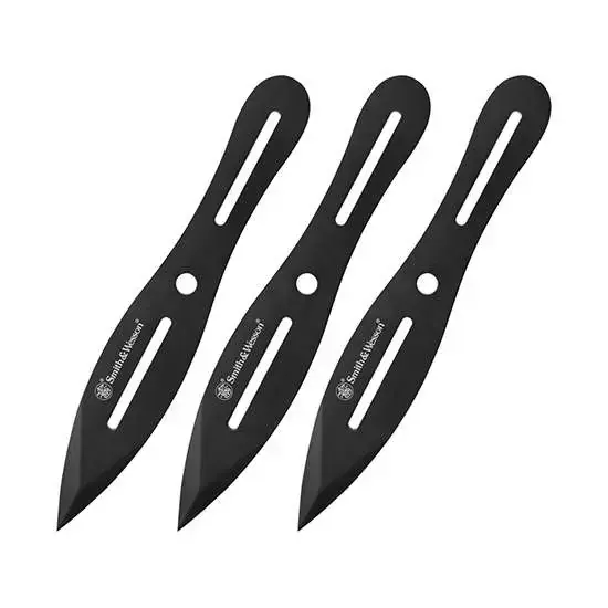 BTI SW 8 THROWING KNIVES W SHEATH 3 PC