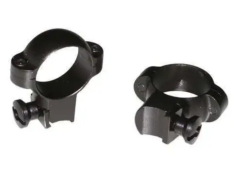 Burris 420076 Rimfire Rings .22" Grooved Receiver 1" High Black Matte