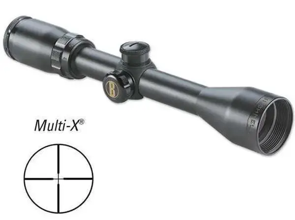 Bushnell 613947 Banner 3-9x 40mm Obj 32-3 ft @ 100 yds FOV 1" Tube Matte Black Finish Multi-X