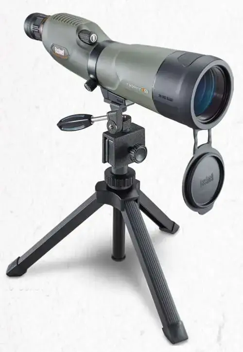 Bushnell 886520 Trophy Xtreme 20-60x 65mm 105-35 ft @ 1000 yds FOV .70" Angled Green Rubber Armor