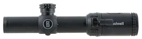 Bushnell AR71424I AR Optics 1-4x 24mm Obj 112-27 ft @ 100 yds FOV 30mm Tube Black Matte Finish Illuminated BTR-1 (FFP)