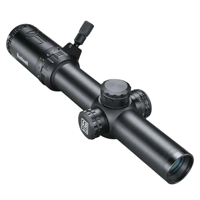 Bushnell AR71624I AR Optics 1-6x 24mm Obj 112-16 ft @ 100 yds FOV 30mm Tube Black Finish Illuminated BTR-1