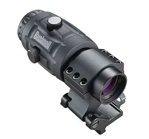 Bushnell AR731304 AR Optics Transition Magnifier 3x 24mm Obj 32 ft @ 1000 yds FOV 30mm Tube Black Finish