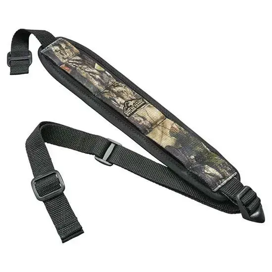 Butler Creek 181018 Comfort Stretch Sling with Uncle Mike's QD Swivels 2.50" W x 44" L Adjustable Mossy Oak Obsession Neoprene for Rifle